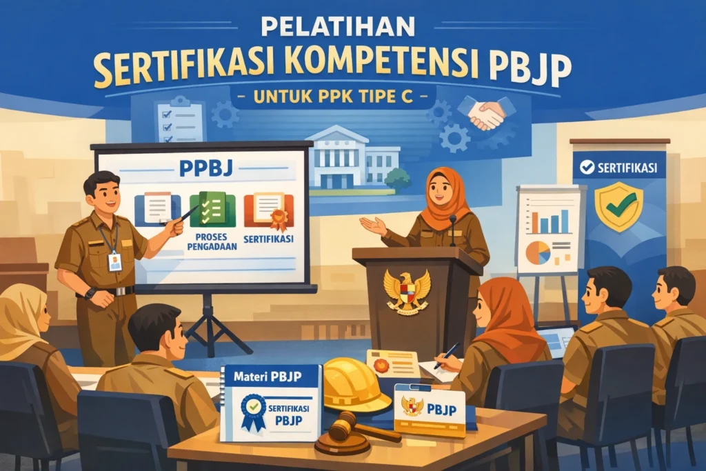 Pelatihan Sertifikasi Kompetensi PBJP untuk PPK Tipe C 2026