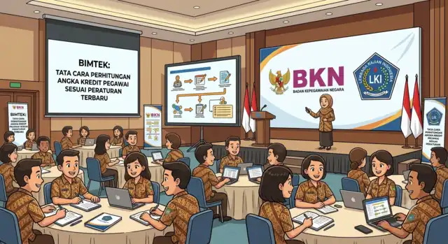 Bimtek Tata Cara Perhitungan Angka Kredit Pegawai Sesuai Peraturan Terbaru